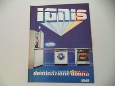 advertising Pubblicità 1983 IGNIS FRIGORIFERO/LAVATRICE/FORNO