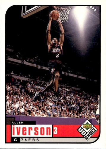 Card nba allen - iverson, upper