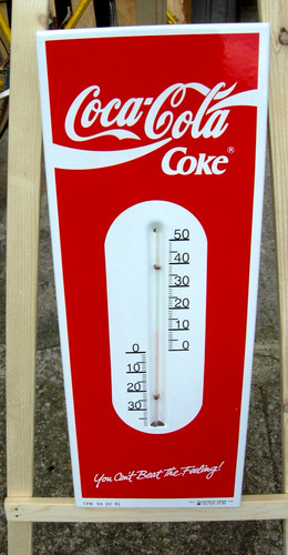 Coca cola termometro in - coca, cola-