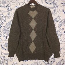 PURE SHETLANDS CERRUTI 1881 MADE IN ITALY JUMPER MAGLIONE VINTAGE PURA LANA VERG