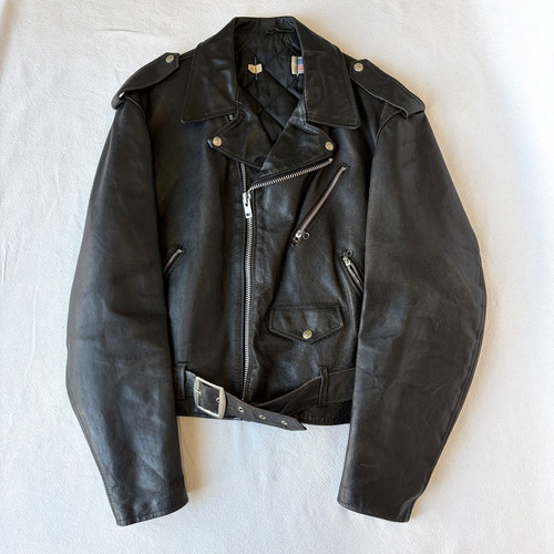Giacca pelle schott 418 - pelle,