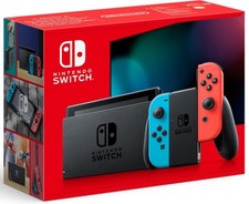 NINTENDO SWITCH V2 1.1 CONSOLE PORTATILE NEON BLUE RED ULTIMA VERSIONE 2022 ITA