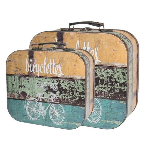 Hmf valigia vintage legno - vintage,