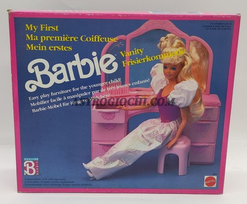 Barbie first vanity - barbie, my