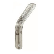 REGGIMENSOLA ACCIAIO INOX NERVATA SUPPORTO BASE REGGI MENSOLA STAFFA  PEZZI 2