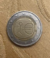 Moneta rara euro della - rara,