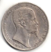 ITALIA  Regno di Sardegna 1861 -144.1- Vittorio Emanuele II - 5 Lire R2 #M#WSA