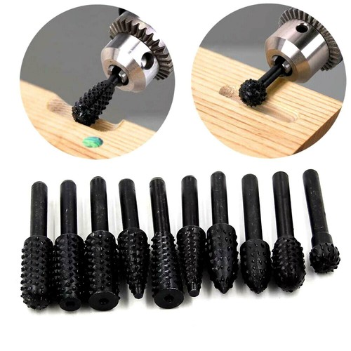 Set frese metallo duro - 10, in