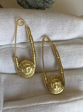 Versace signature safety pin - signature,