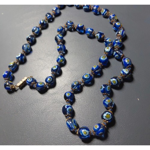 Collana vintage vetro - vintage,