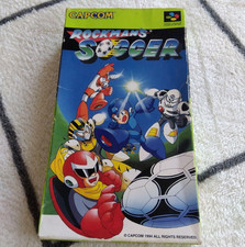 ROCKMAN'S SOCCER / MEGA MAN NINTENDO SUPER FAMICOM SFC REG CARD.