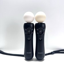 COPPIA CONTROLLER SONY PLAYSTATION MOVE PS3/PS4/PS5 NERI ORIGINALY SONY