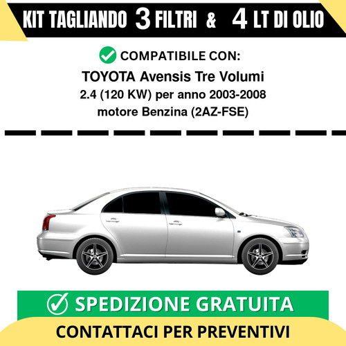 Tagliando per toyota avensis - toyota,