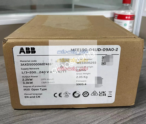 Mfe190 04ud 09a0 abb - mfe190-04ud-09a0-2, servo