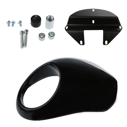 Plastica nera moto - nera, faro