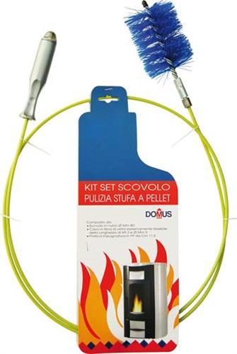 Kit pulizia scovolo stufa - , a