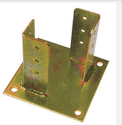 Piastra supporto per - , travi
