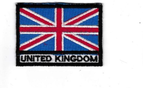 Patch bandiera regno unito - regno,