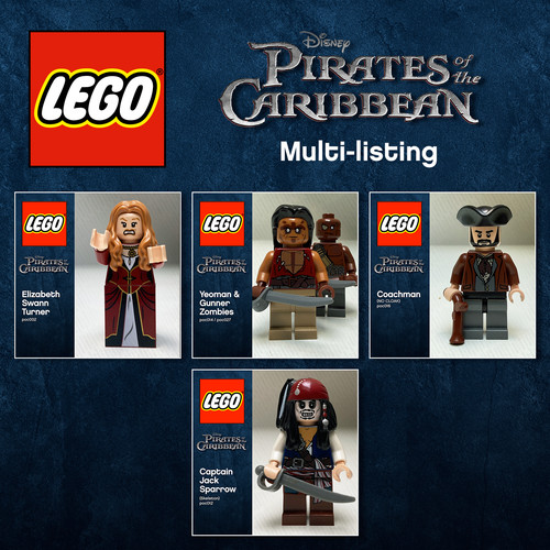 Lego minifigures pirati dei - minifigures,
