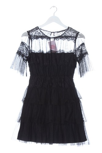 Zara basic abito pizzo - basic, in