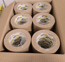 36 ROTOLI DI NASTRI ADESIVI AVANA 50X50 PER IMBALLAGGIO PACCHI