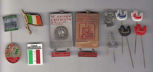 Vintage italy pin - italy, &