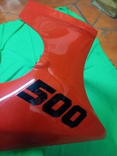 PUNTALE CARENA KAWASAKI GPZ 500 B1  ROSSO ORIGINALE NUOVO VEDI NOTE