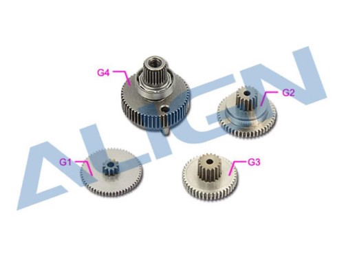 Set ingranaggi servo align - set,