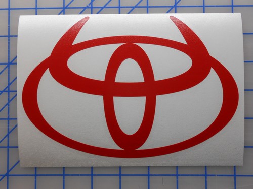 Toyota corna emblema adesivo - emblema,