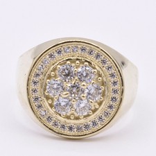 Anello Uomo Pieno Rotondo