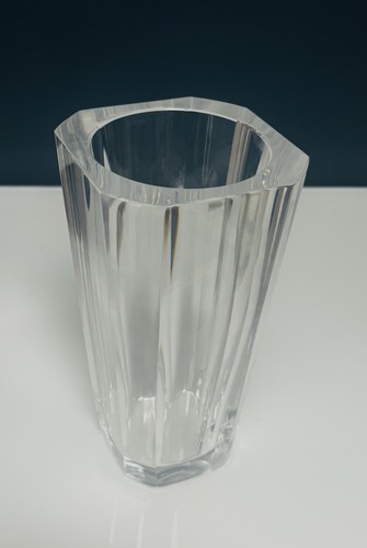 Vase 1970 cristal signé - en,
