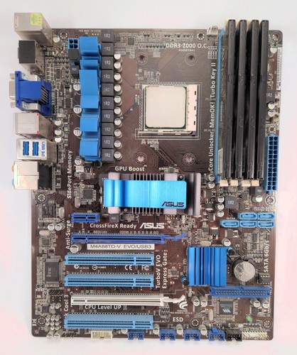 Asus m4a88td evo - asus, m4a88td-v