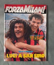 FORZA MILAN N.11 DEL 1990 GULLIT E DONADONI LUCI A SAN SIRO