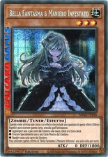 BELLA FANTASMA & MANIERO INFESTATO - MP22-IT258 - 1Ed - Rara Segreta - Yu-gi-oh