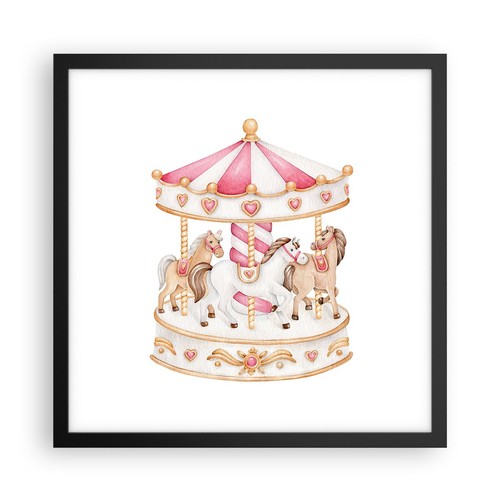 Poster 40x40cm giostra - poster,