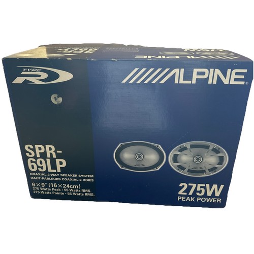 Alpine spr69lp 275w 6x9 - 275w,