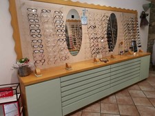 Arredamento negozio ottica