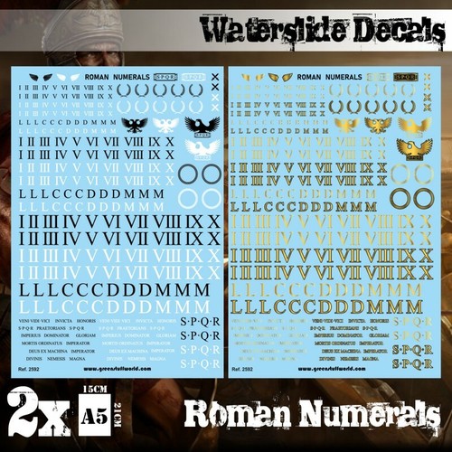 Decalcomanie acqua numeri - decalcomanie,