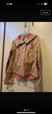 giubbino donna moncler beige nuovo taglia xs/s