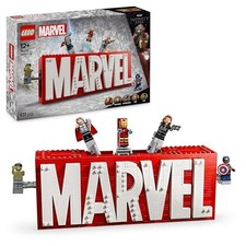 LEGO Logo e Minifigure MARVEL
