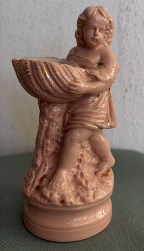 Antica figurina putto con - antica,