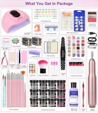 Kit Nail Art Acrilico Completo
