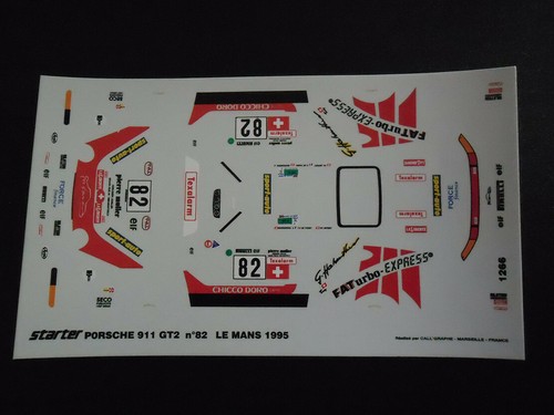 Decal porsche 911 gt2 - 911,