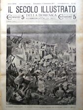Il Secolo Illustrato 17 Settembre 1905 Terremoto Calabria Venezia Caucaso Calvi