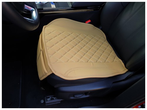 Coprisedile ecopelle beige - coprisedile,