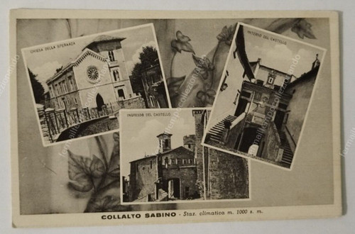 Af894 cartolina collalto - cartolina,