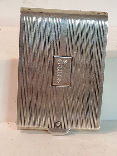 Napier argento sterling vesta