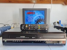 VIDEOREGISTRATORE VHS DVD TOSHIBA D-VR52 QUALITÀ ESTREMA COPIA VHS SU DVD!