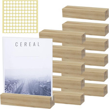 12 Pezzi Segnaposto Legno