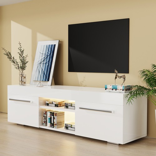 Mobile con luci led - tv,